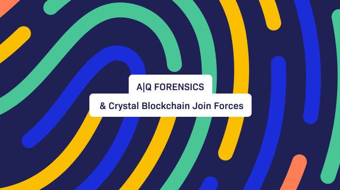 A|Q FORENSICS and Crystal Blockchain form new promising partnership
