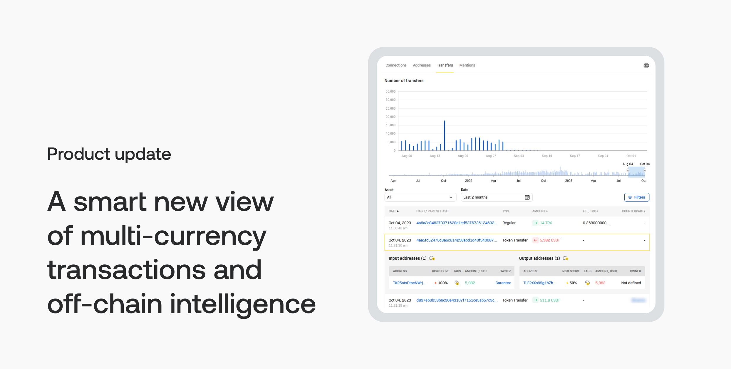 Crystal 4.3.0 delivers a new unified view of transactions
