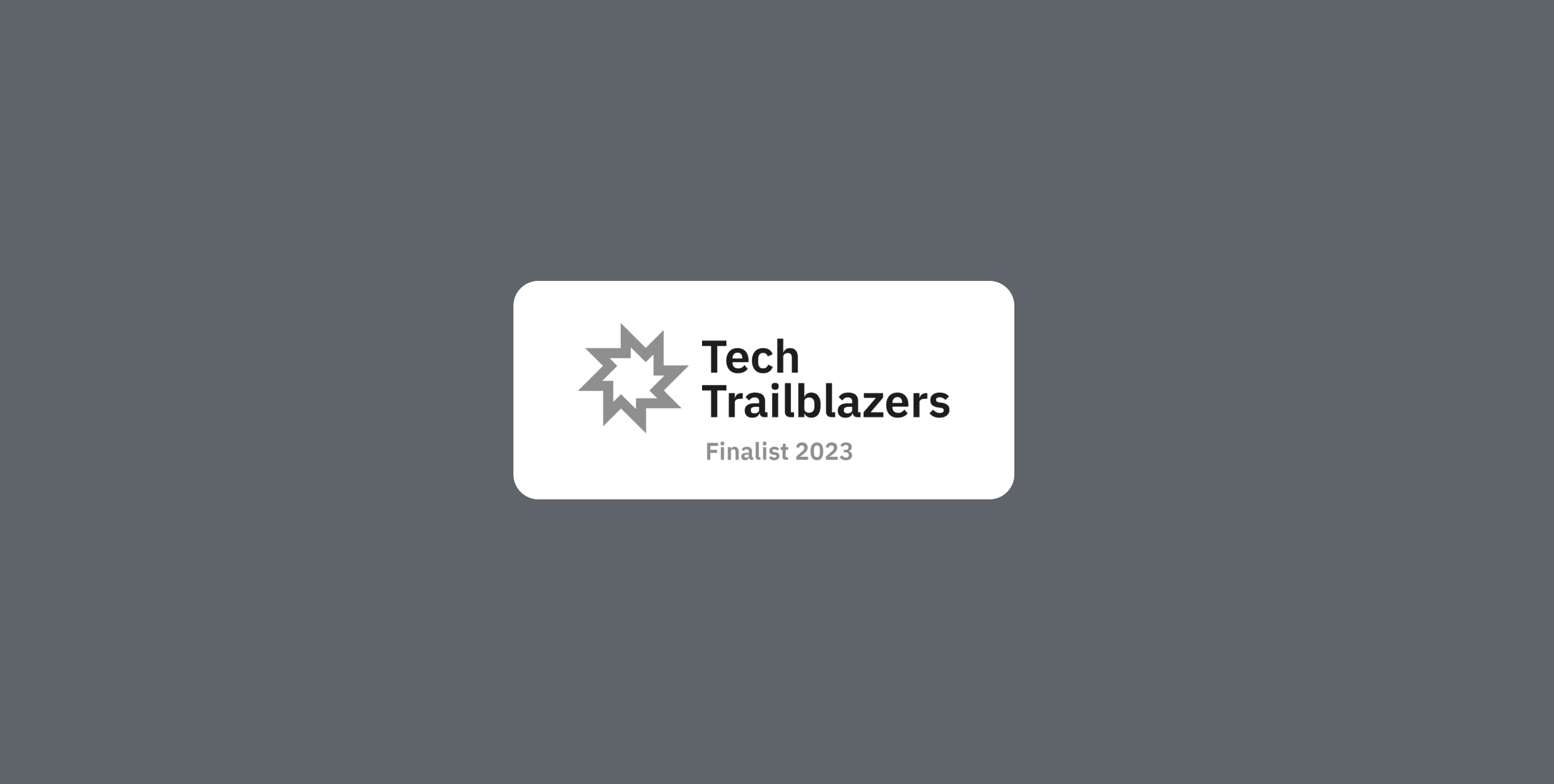Crystal Blockchain a Finalist in the 2023 Tech Trailblazers Awards!