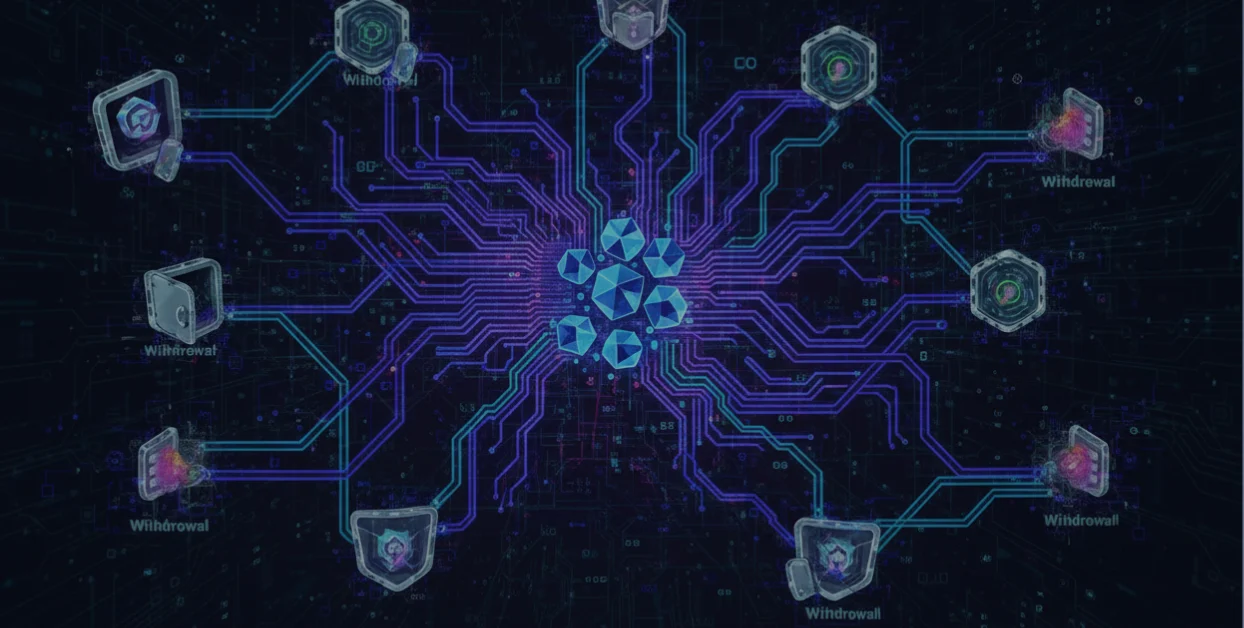 Stolen crypto withdrawal and transfer patterns