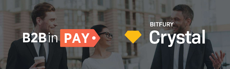 B2BinPay collaborates with Crystal