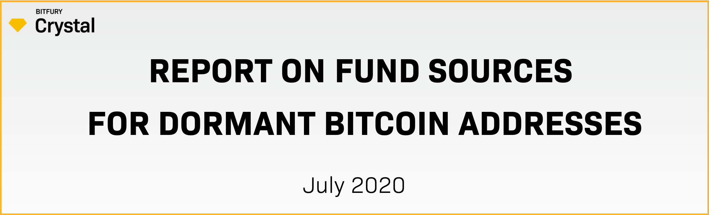 Fund Sources for Dormant Bitcoin Addresses 2020