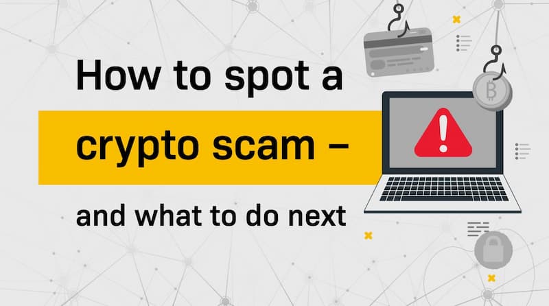How to spot a crypto scam