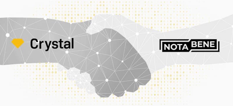 Crystal partners with Notabene to provide a Travel Rule solution