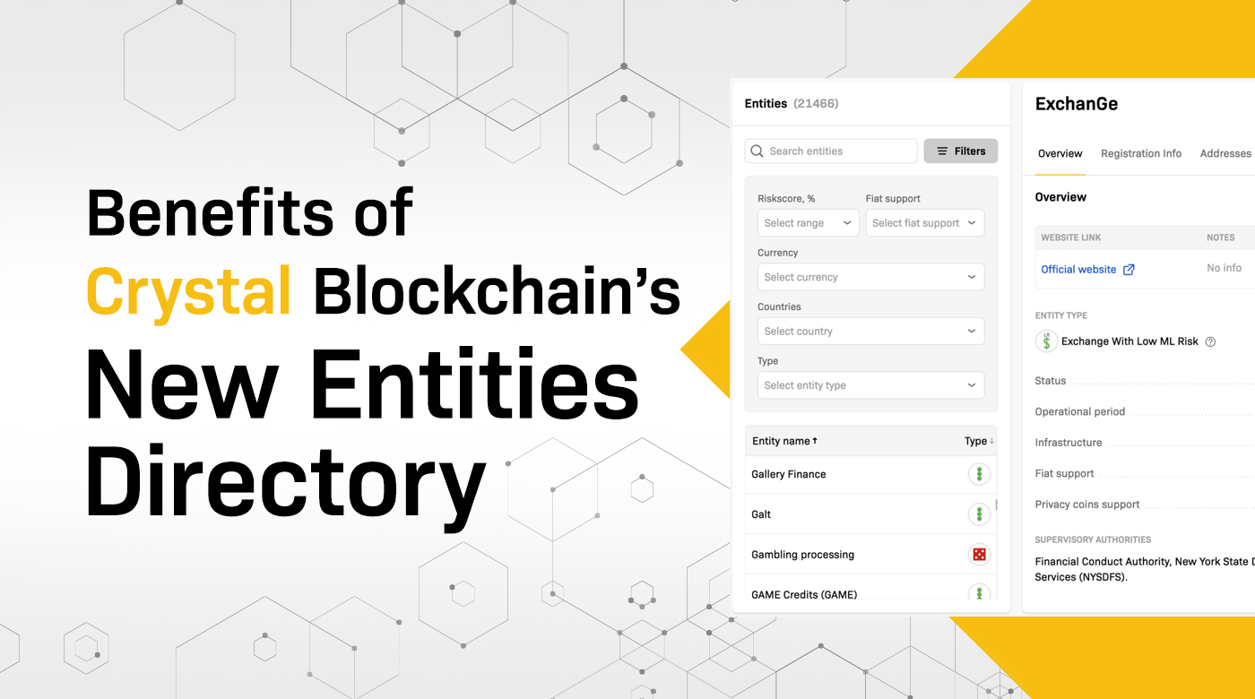 Benefits of Crystal’s entities directory