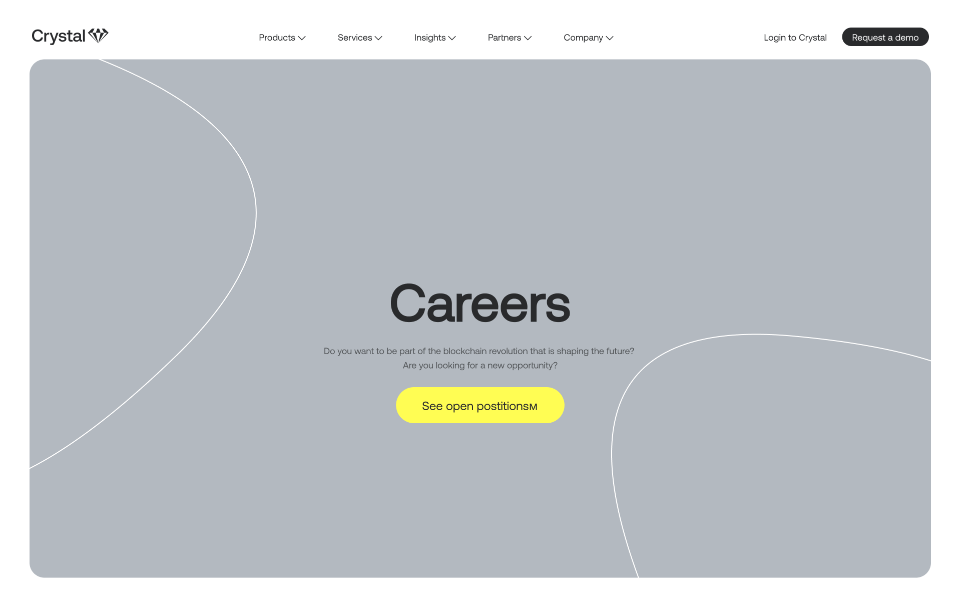 Careers - Crystal Intelligence Analytics for Crypto Compliance