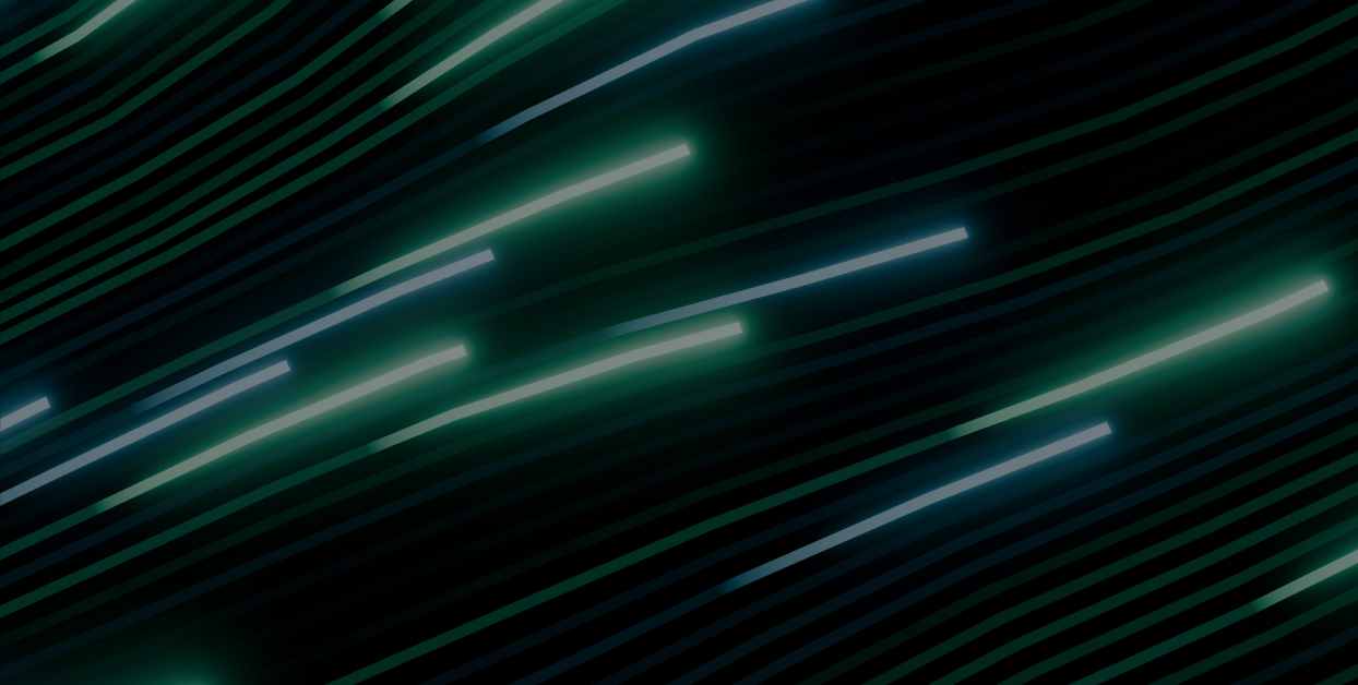 Abstract green motion blur background